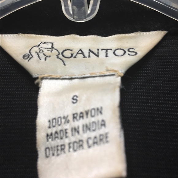 Velour shirt with sheer inserts on sleeves - Picture 2 of 2